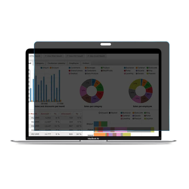 Privacy Screen Filter - Filtro Protettivo Privacy per MacBook Air