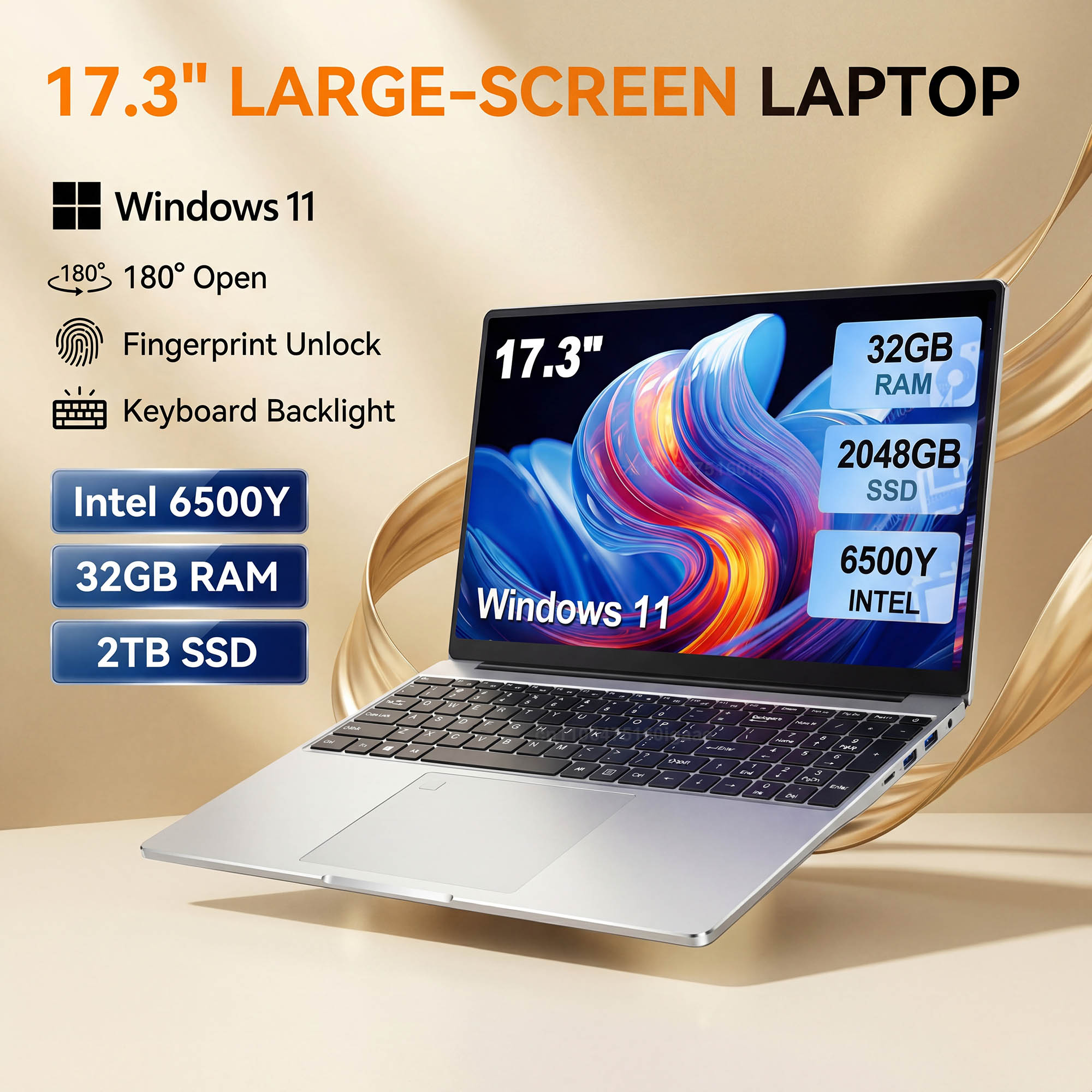 Laptop Extra Accessories - NOVITÀ Laptop con Schermo Grande da