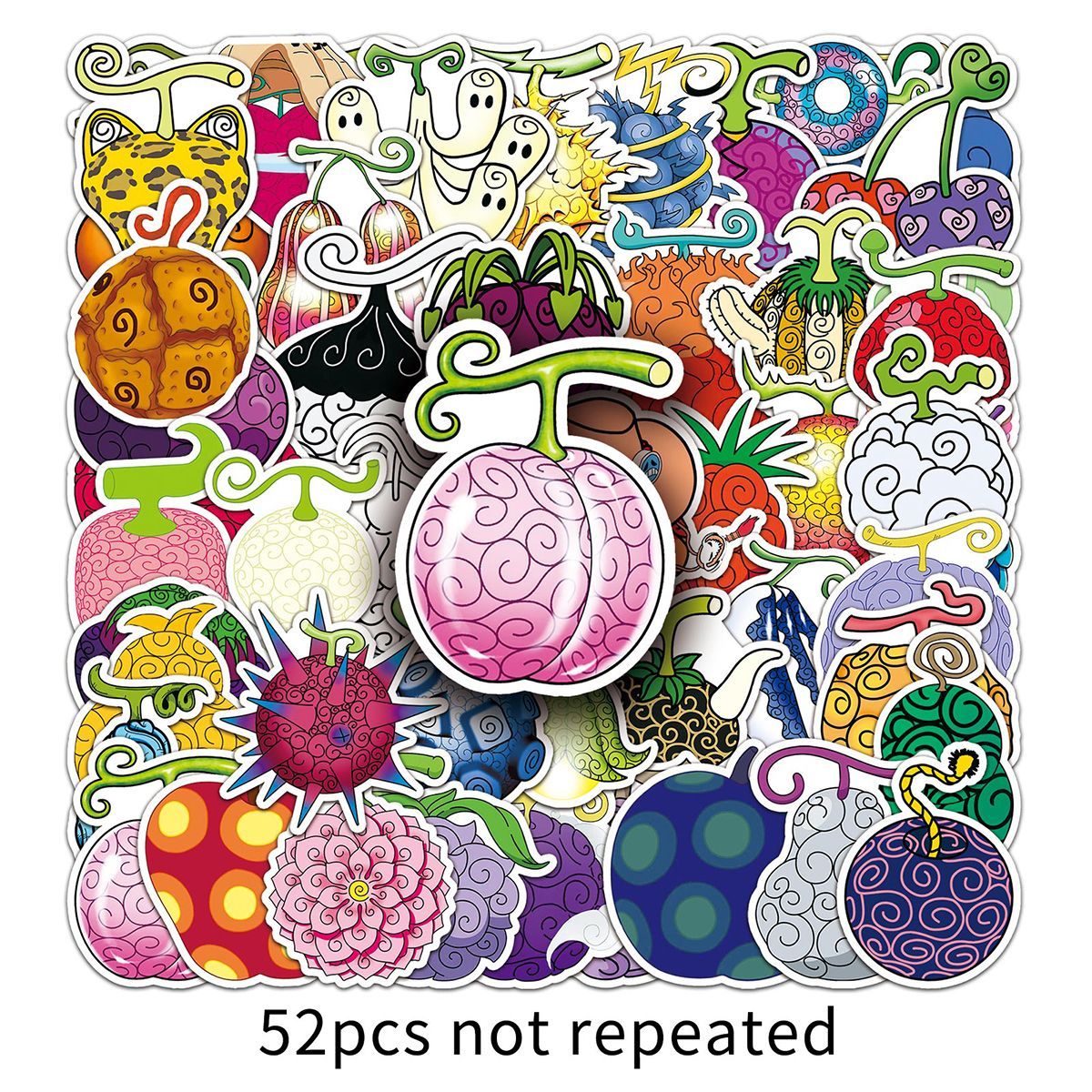 Laptop Accessories For Gift - 52 Pezzi Adesivi Creativi One Piece