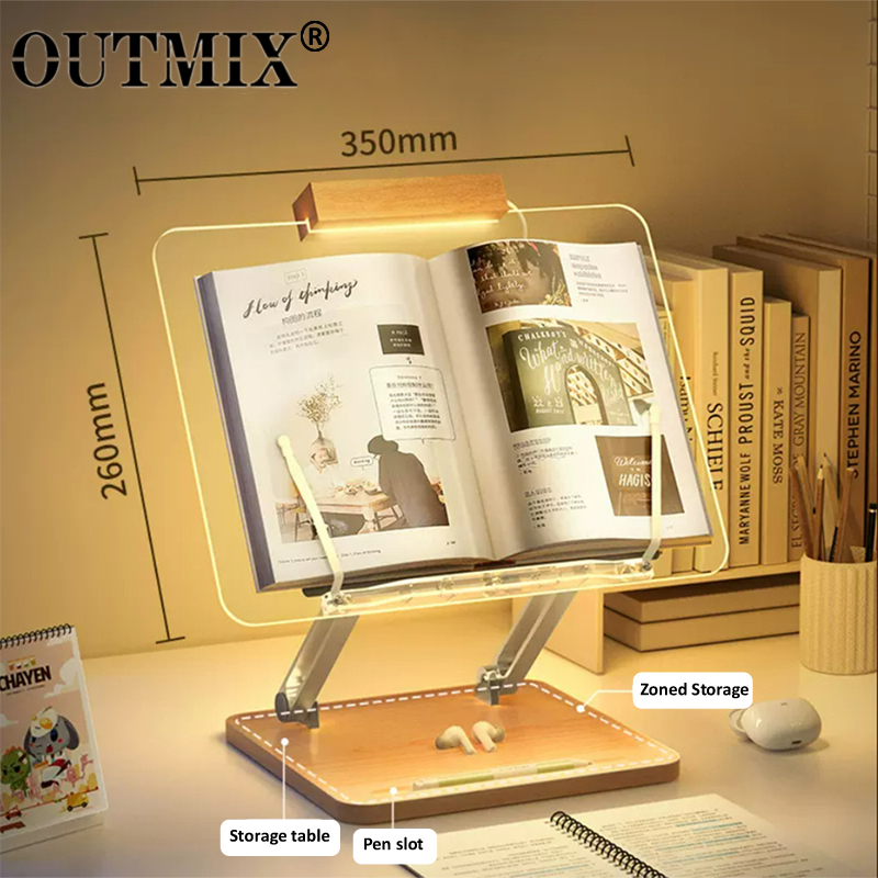 Laptop Extra Accessories - Supporto da Lettura in Legno con
