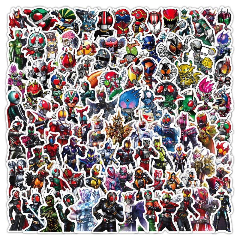 Good Laptop Accessories - 103 Pezzi Adesivi Estetici Kamen Rider,