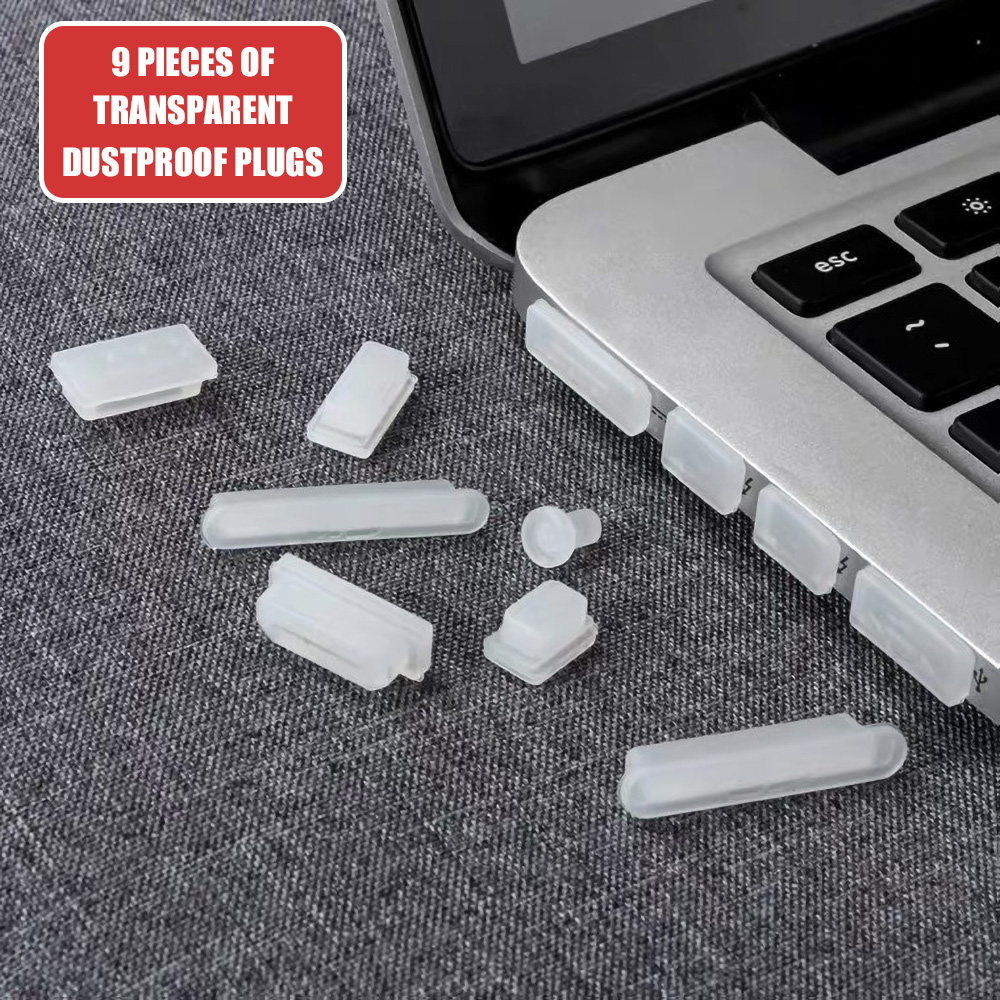 Set di 9 Tappi Antipolvere per - Laptop Accessories Macbook recensione e prezzo