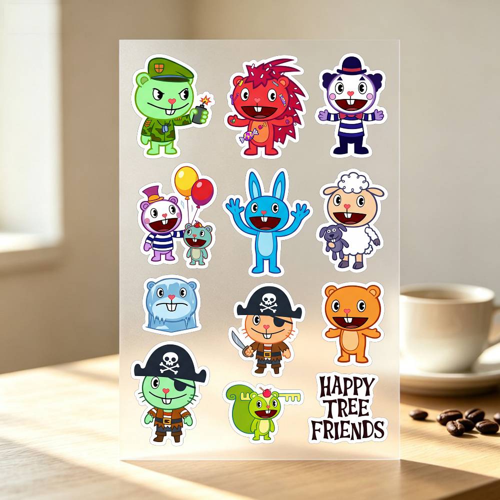 Adesivi Happy T-ree F-rien-ds  - Laptop Accessories Wallpaper recensione e prezzo