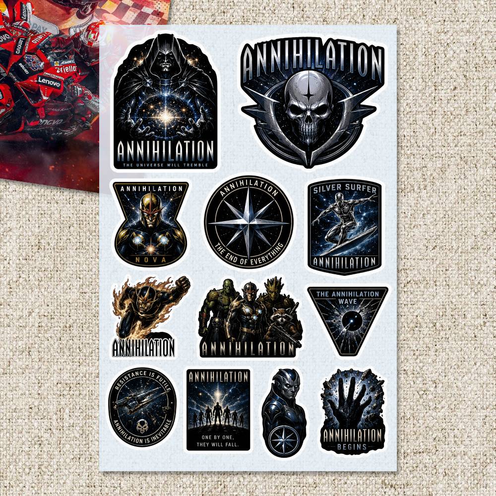 Adesivi Annihilation per Moto, - Laptop Accessories Wallpaper recensione e prezzo