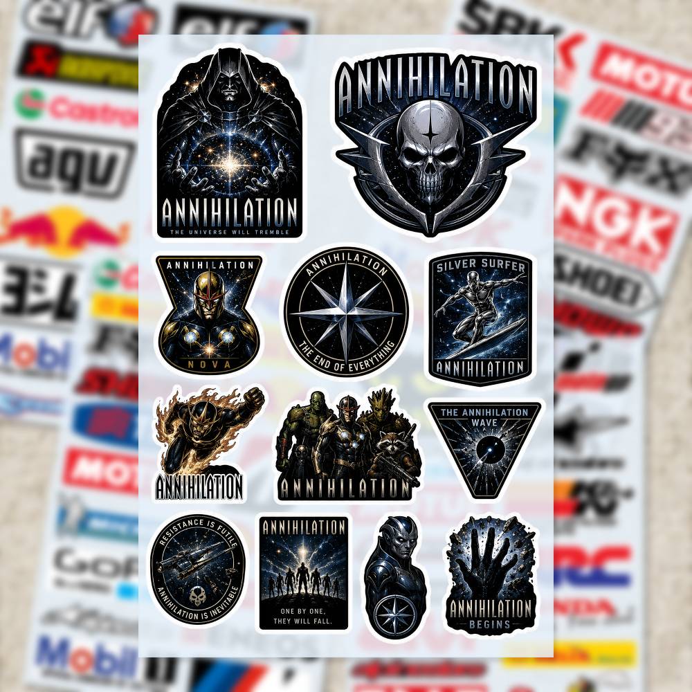 Adesivi Annihilation per Moto, - Laptop Accessories Wallpaper recensione e prezzo