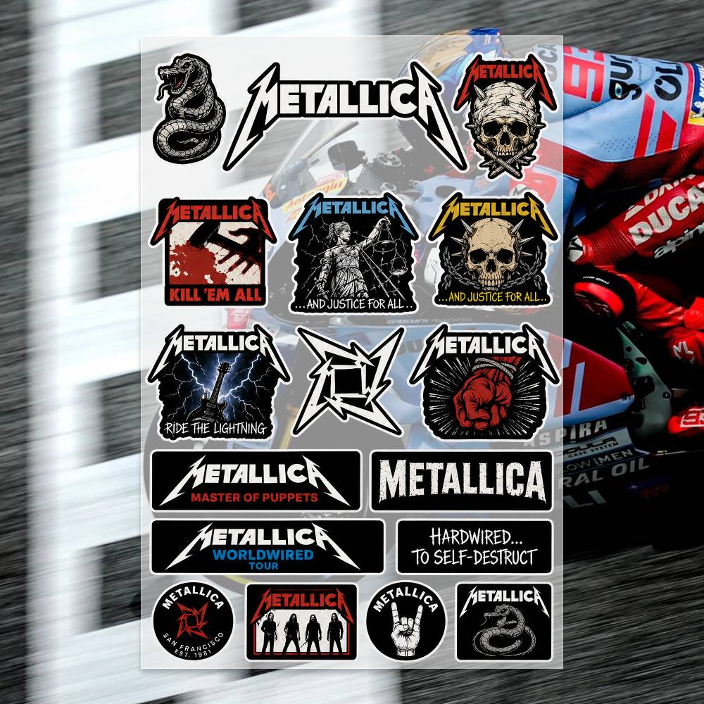 Adesivi M-Metallica per Moto,  - Laptop Accessories Wallpaper recensione e prezzo
