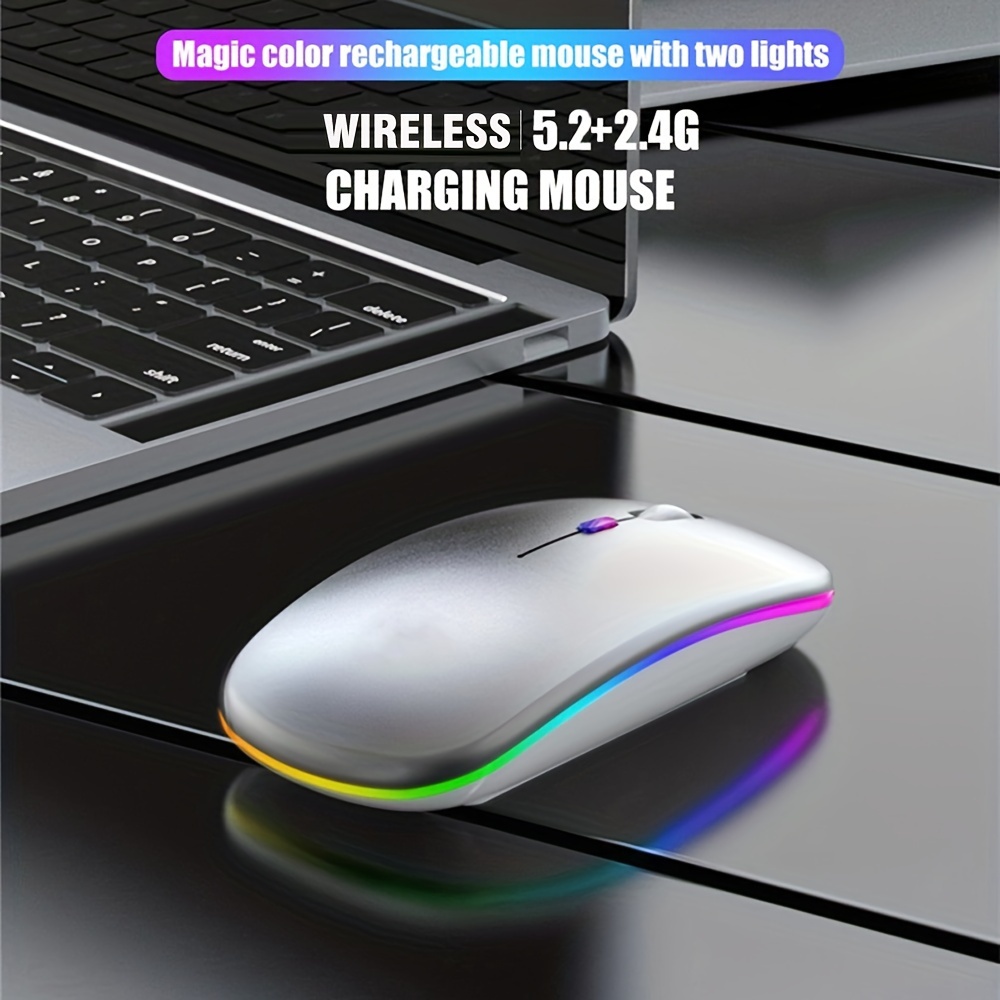 Mouse wireless RGB ricaricabil - Laptop External Accessories recensione e prezzo