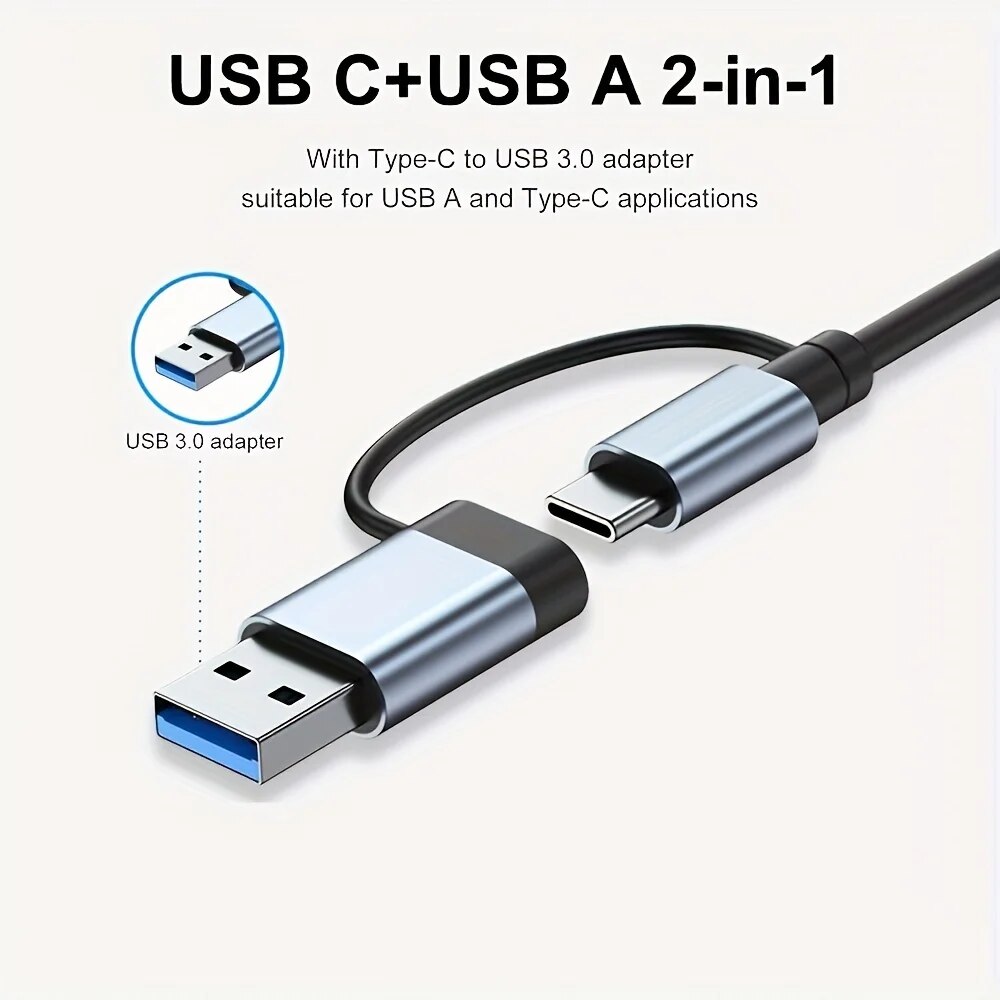 Hub USB 3.0 2 in 1 a 7 porte,  - Laptop Accessories Macbook recensione e prezzo