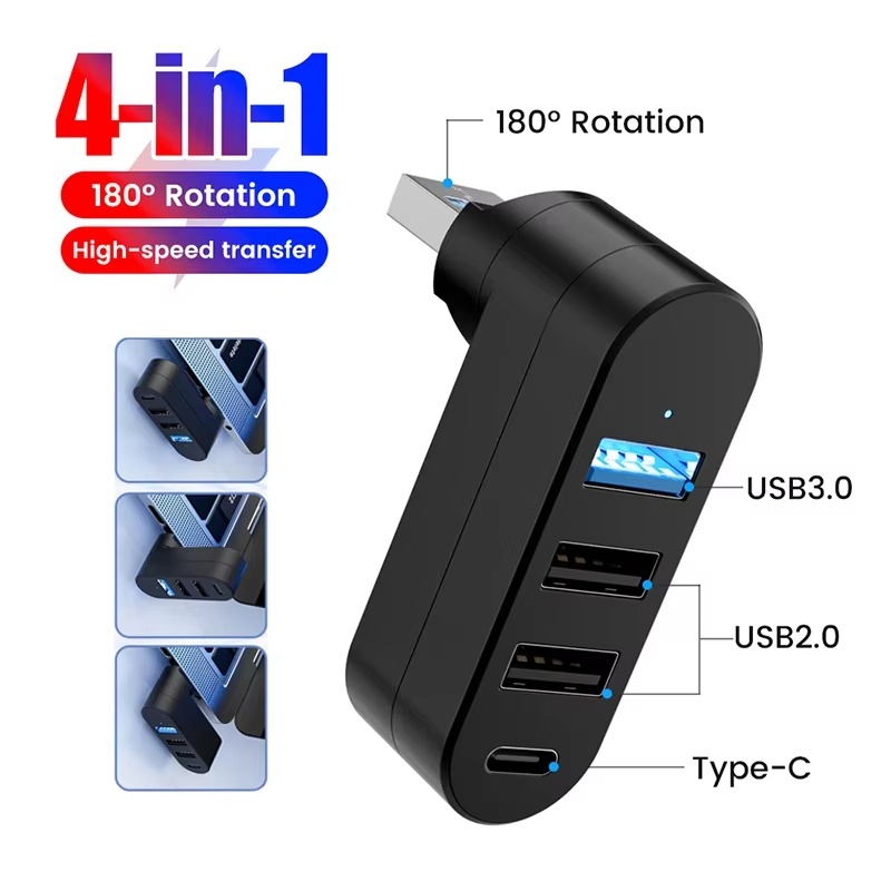 Hub USB 3.0 Mini Splitter Box  - Laptop Accessories Macbook recensione e prezzo